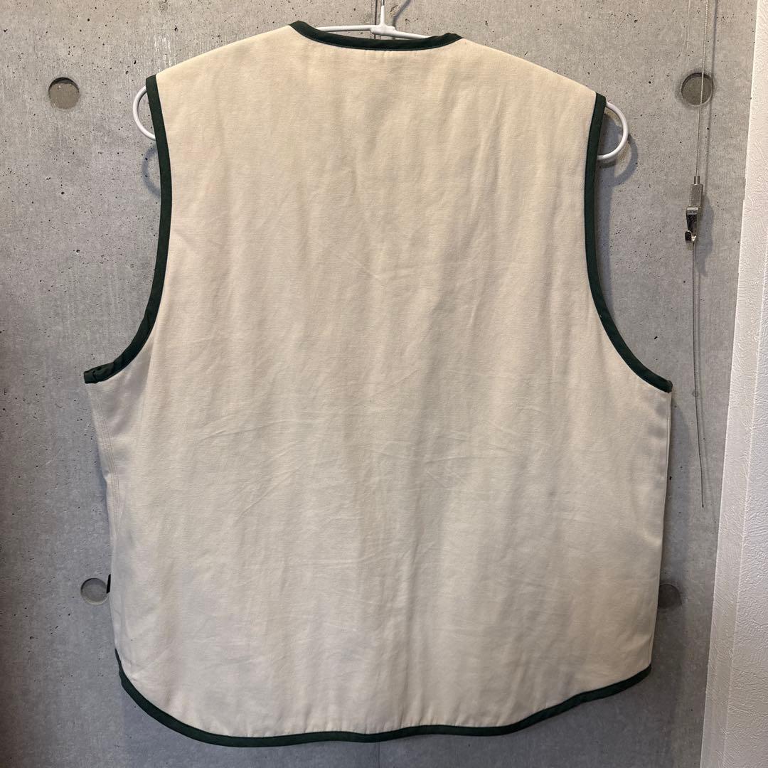 トップス BoTT WASHED DUCK VEST NATURAL