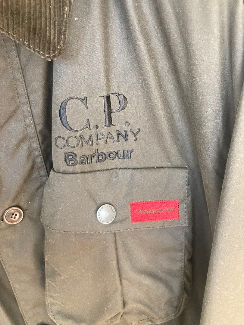 未使用　Barbour×C.P.COMPANY バブアー シーピーカンパニー