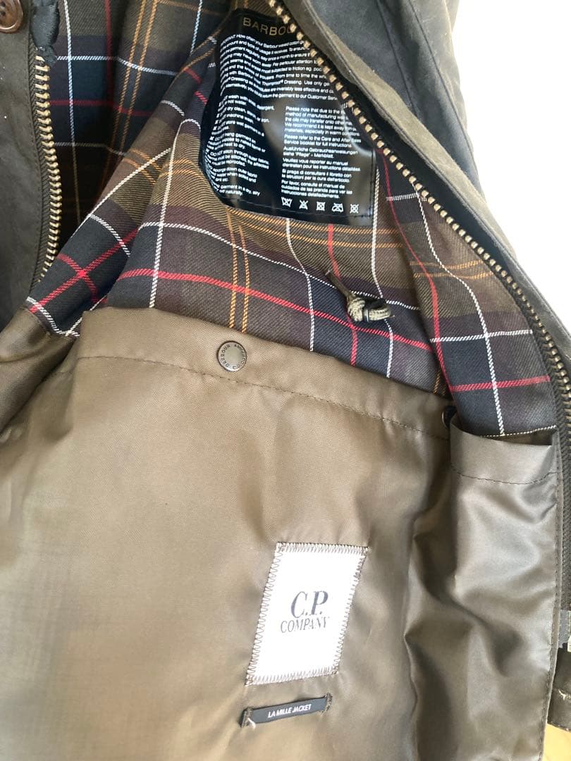 未使用　Barbour×C.P.COMPANY バブアー シーピーカンパニー
