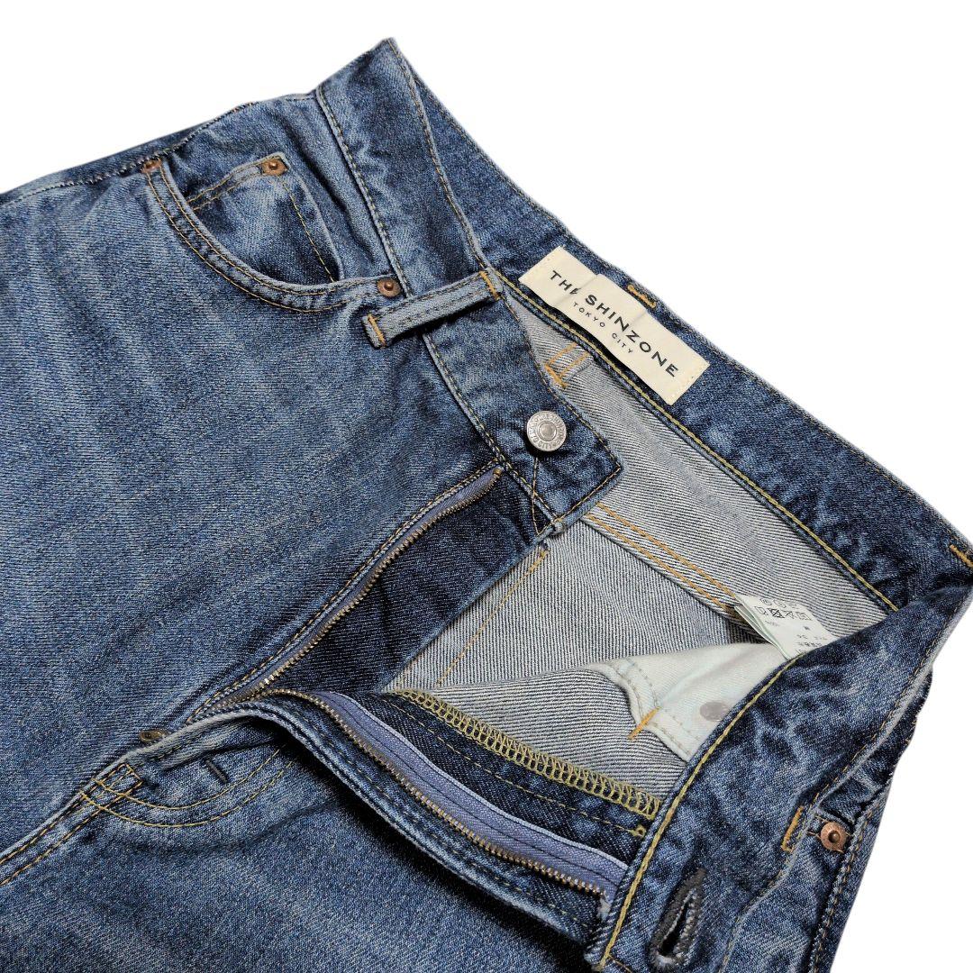 極美品 現行 THE SHINZONE MARILYN DENIM （BLUE）