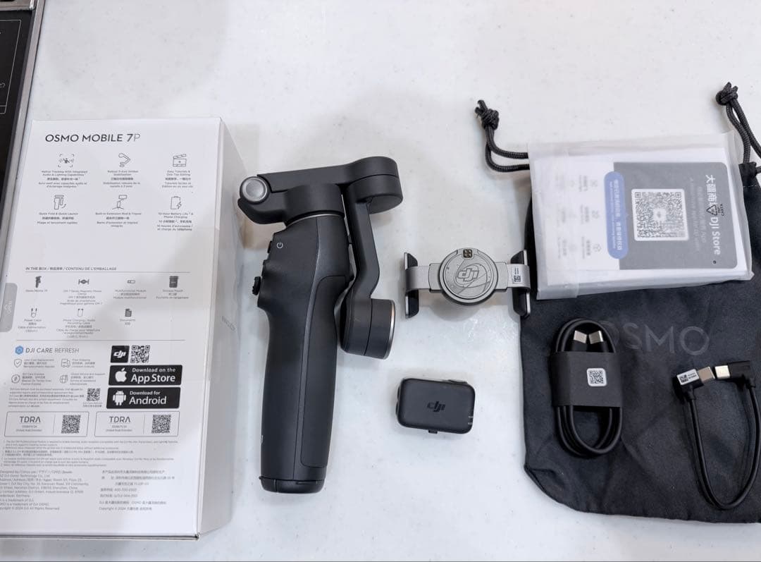 DJI Osmo Mobile 7P スマートフォンスタビライザー 欠品なし