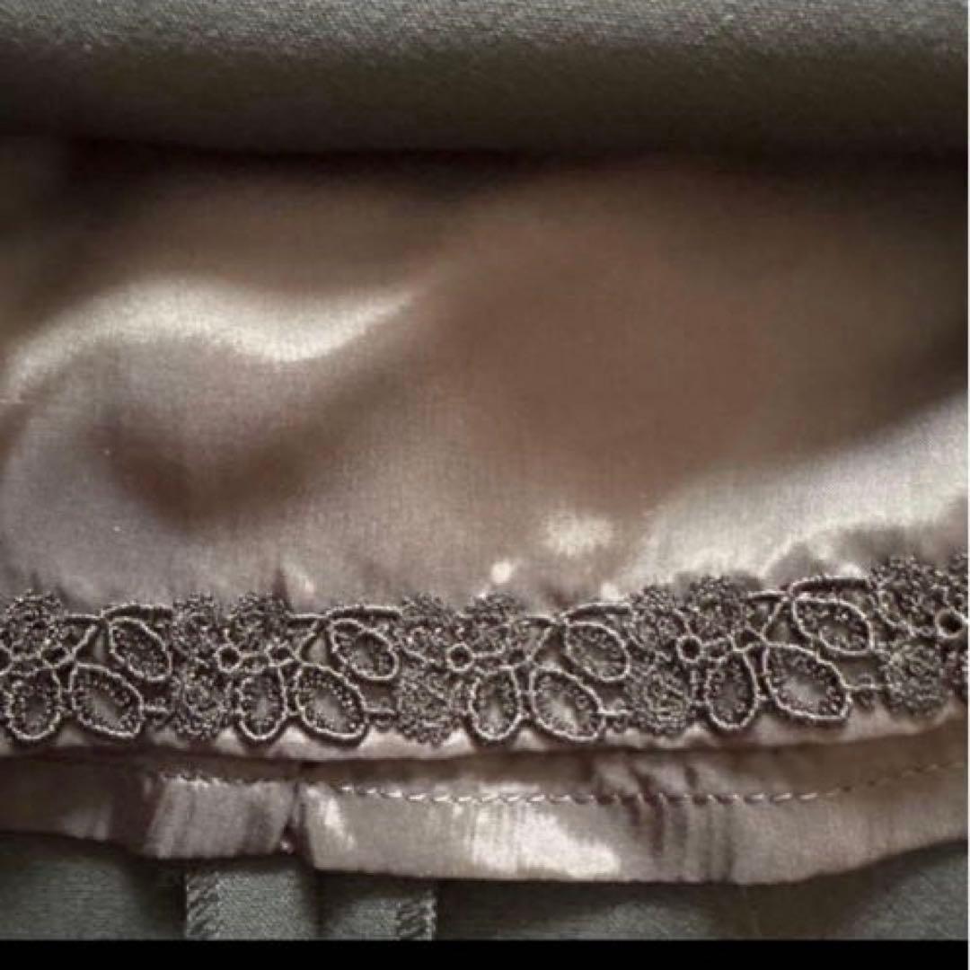 極美品⭐️フォクシー ストレッチ ダブルフェイス ワンピース タック Aライン