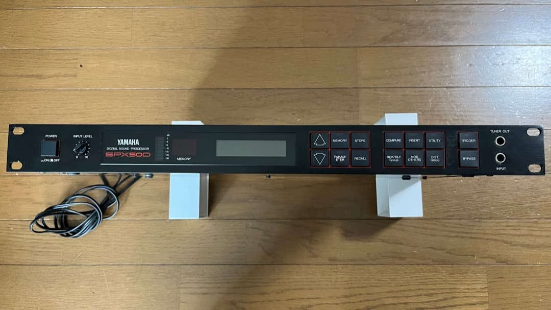 YAMAHA SPX50D デジタルサウンドプロセッサー（エフェクター）