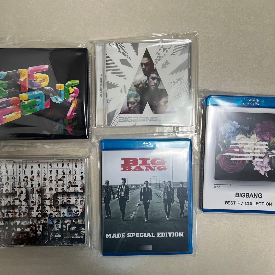 BIGBANG アルバム CD DVD グッズ　まとめうり