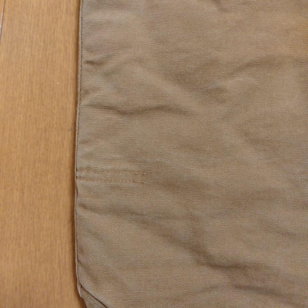 カーハート ダックベスト Carhartt ブラウン L 相当 腰ゴム USA