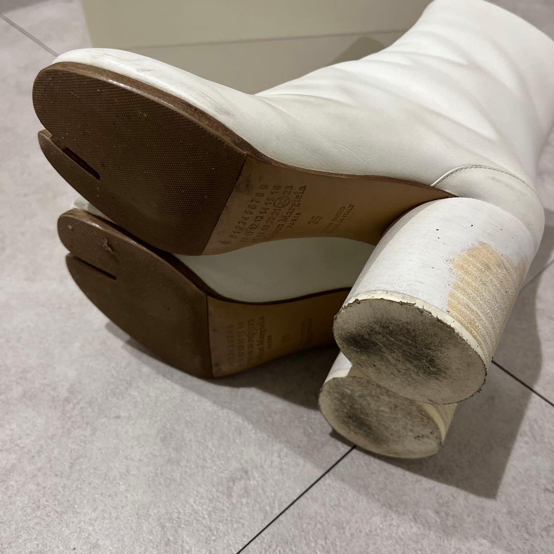 【最終値下げ】Maison Margiela マルジェラ タビブーツ 白 35