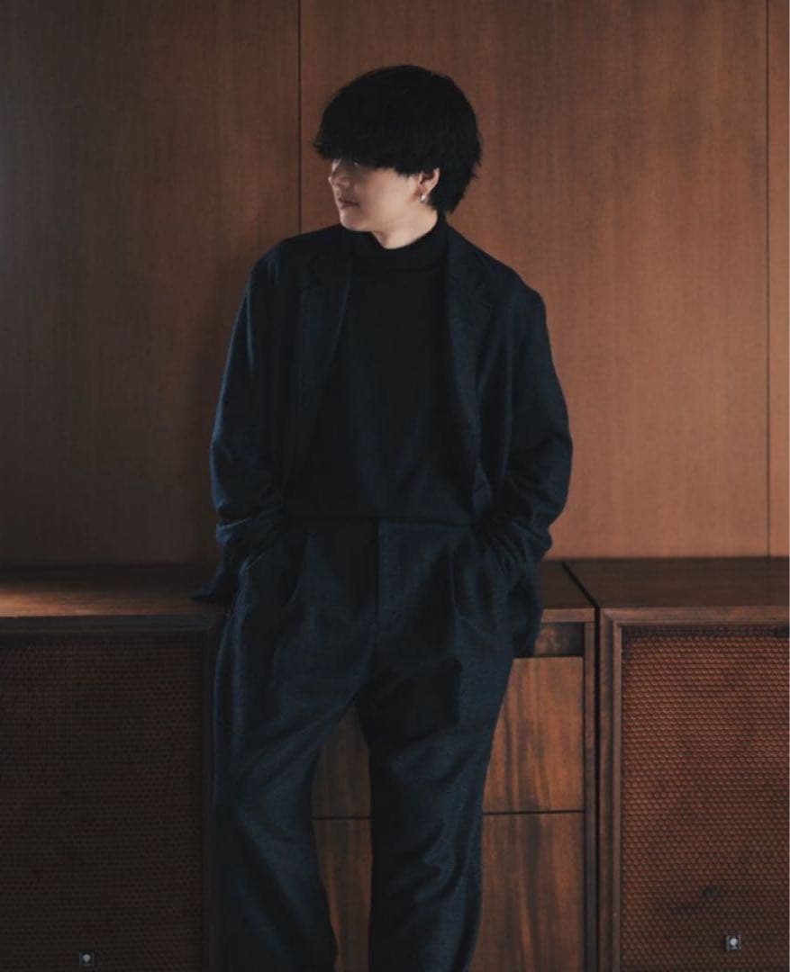 完売品　【LIDNM】WOOL MILLED IVY JACKET
