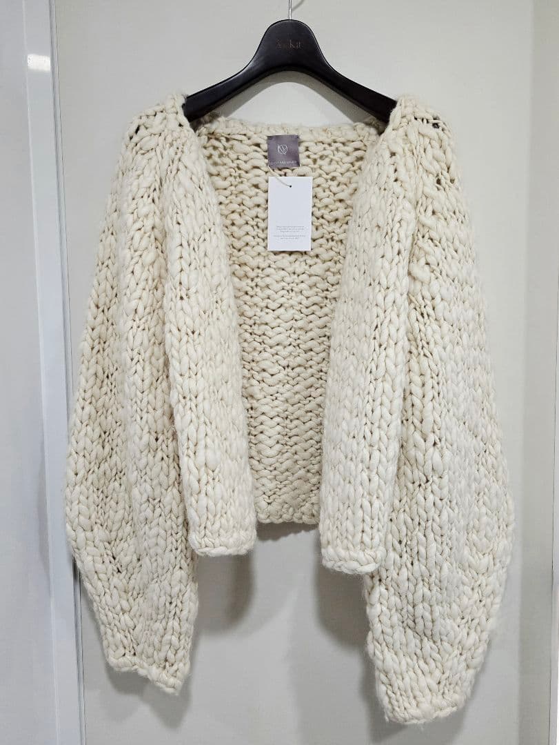 mieajunar toy knit cardigan 韓国