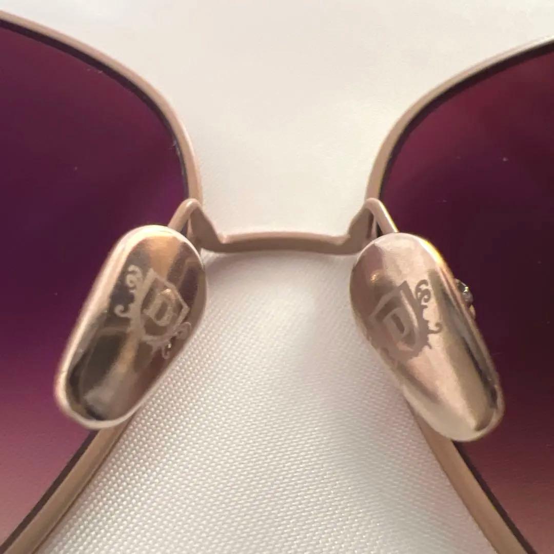 モデルマギー着用☆DITA BLUEBIRDブラウングラデーション サングラス