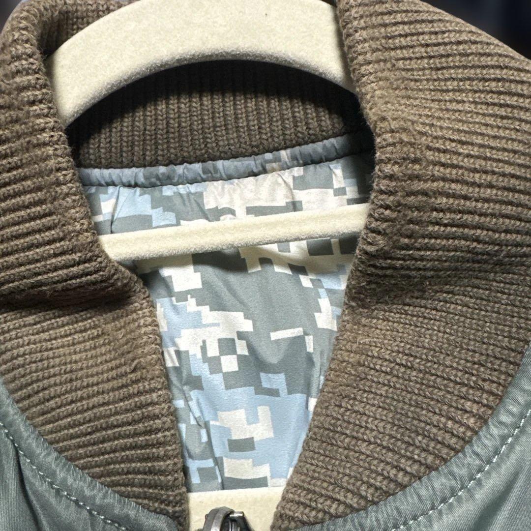DIESEL　MA-1スタイルジャケット オリーブグリーン