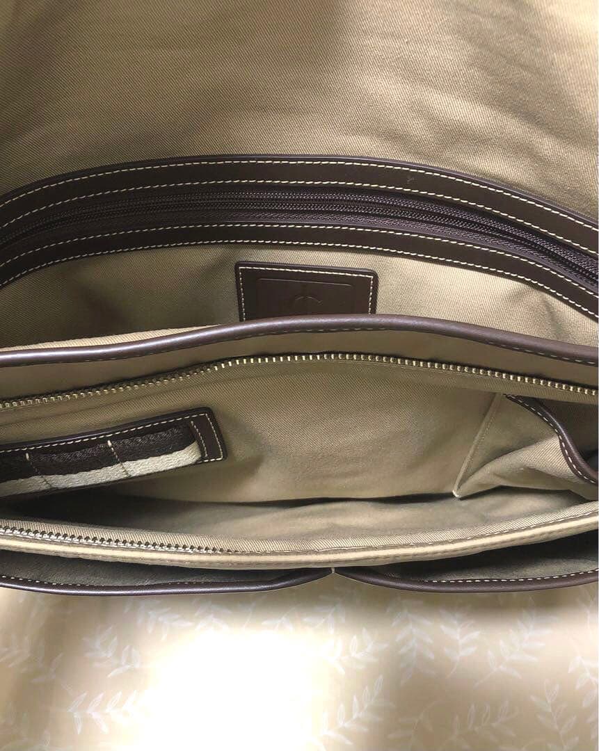 COACH コーチ　メッセンジャーバッグ　ショルダーバッグ　メンズ　ベージュ