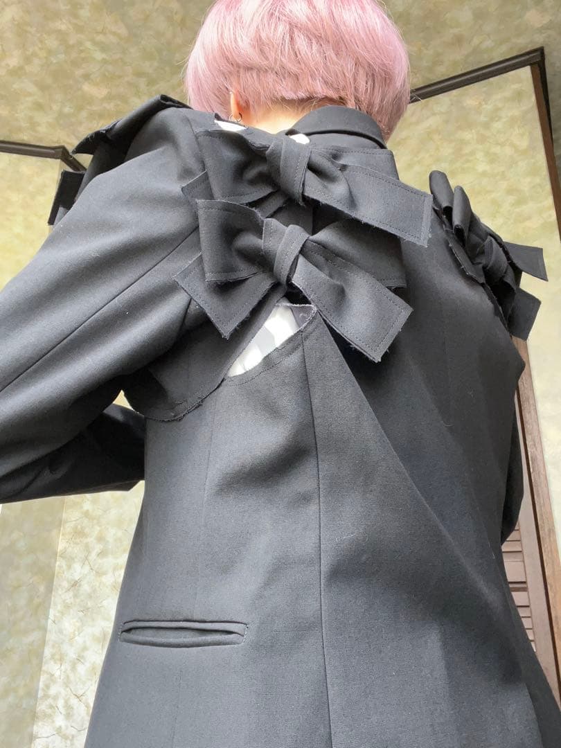 ★COMME des GARÇONSデザインジャケット美品ーSー