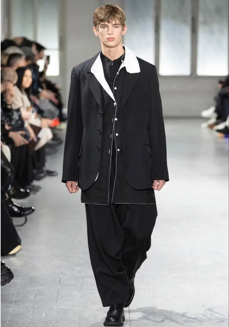 Yohji Yamamoto pour homme 内股ドレープパンツ