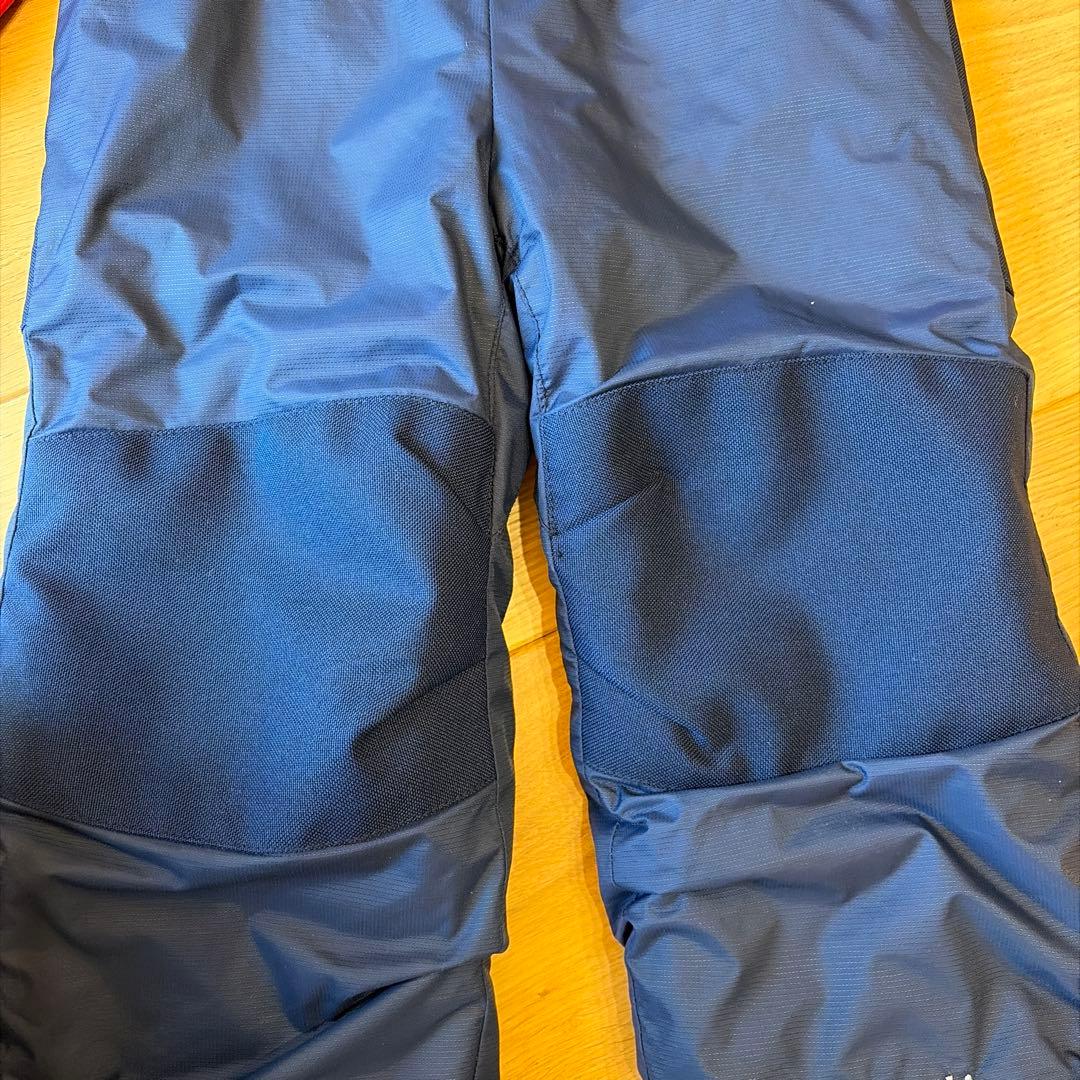 コロンビア スキーウェア 赤／ネイビー 100 3t