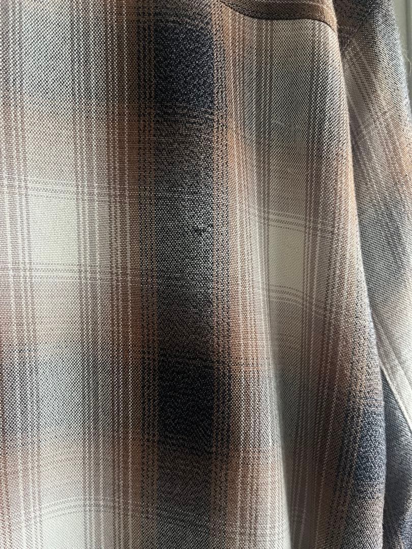 ワコマリア オンブレチェック CHECK 50'S JACKET XL
