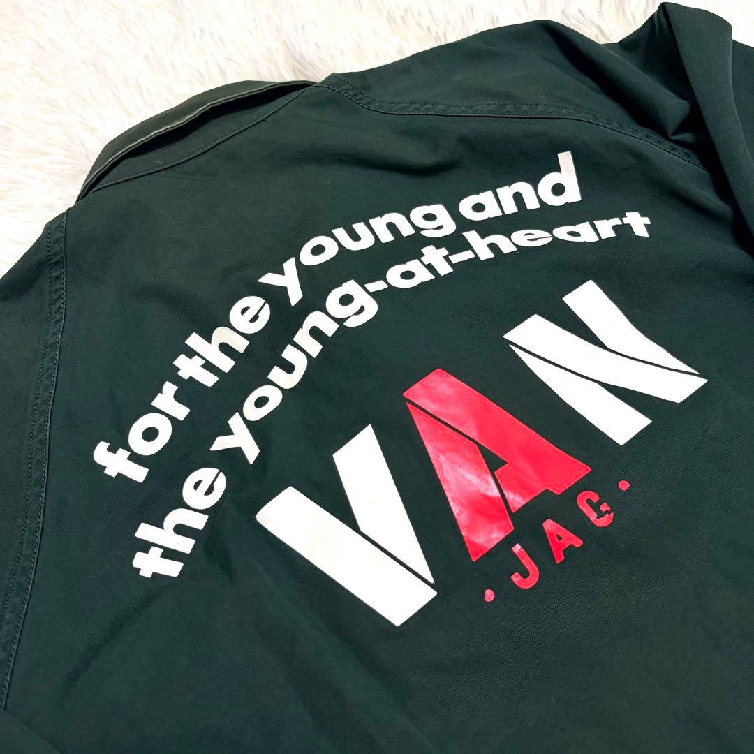 【裏地 総柄】VAN JAC ヴァンヂャケット ジャケット　スウィングトップ M