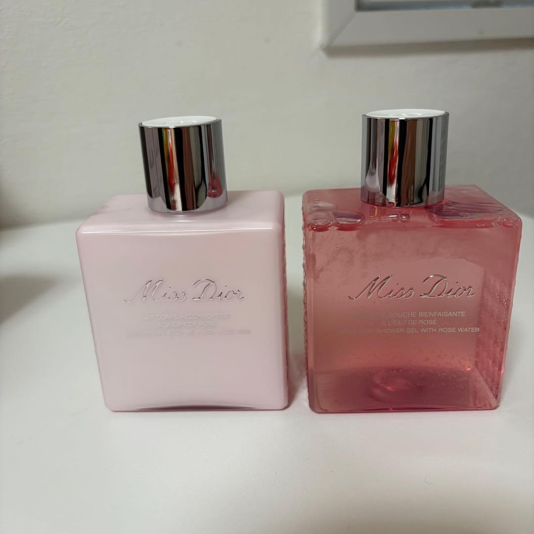 Miss Dior ボディミルクシャワージェル2本セット