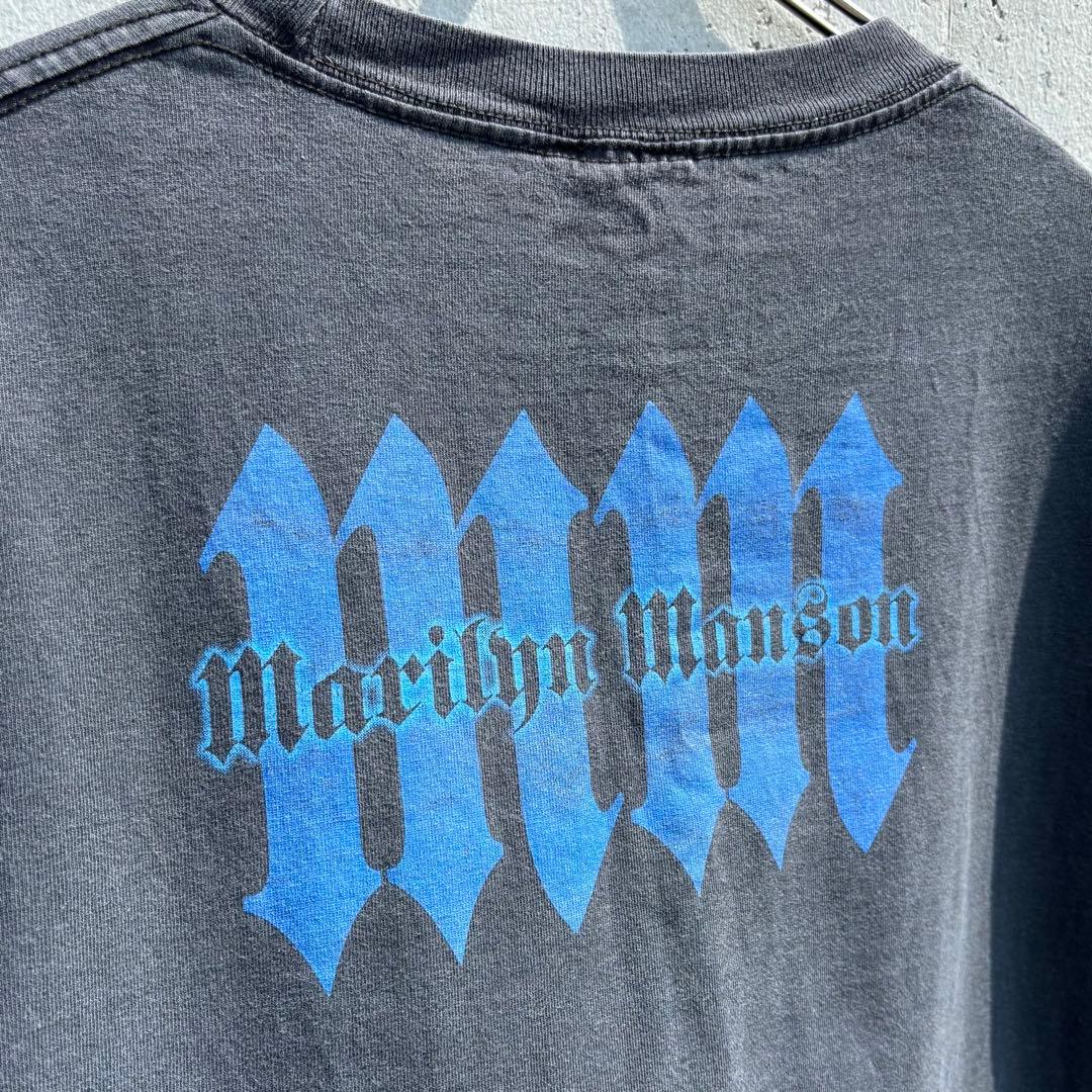 【00s】MARILYN MANSON vintage tシャツ giant