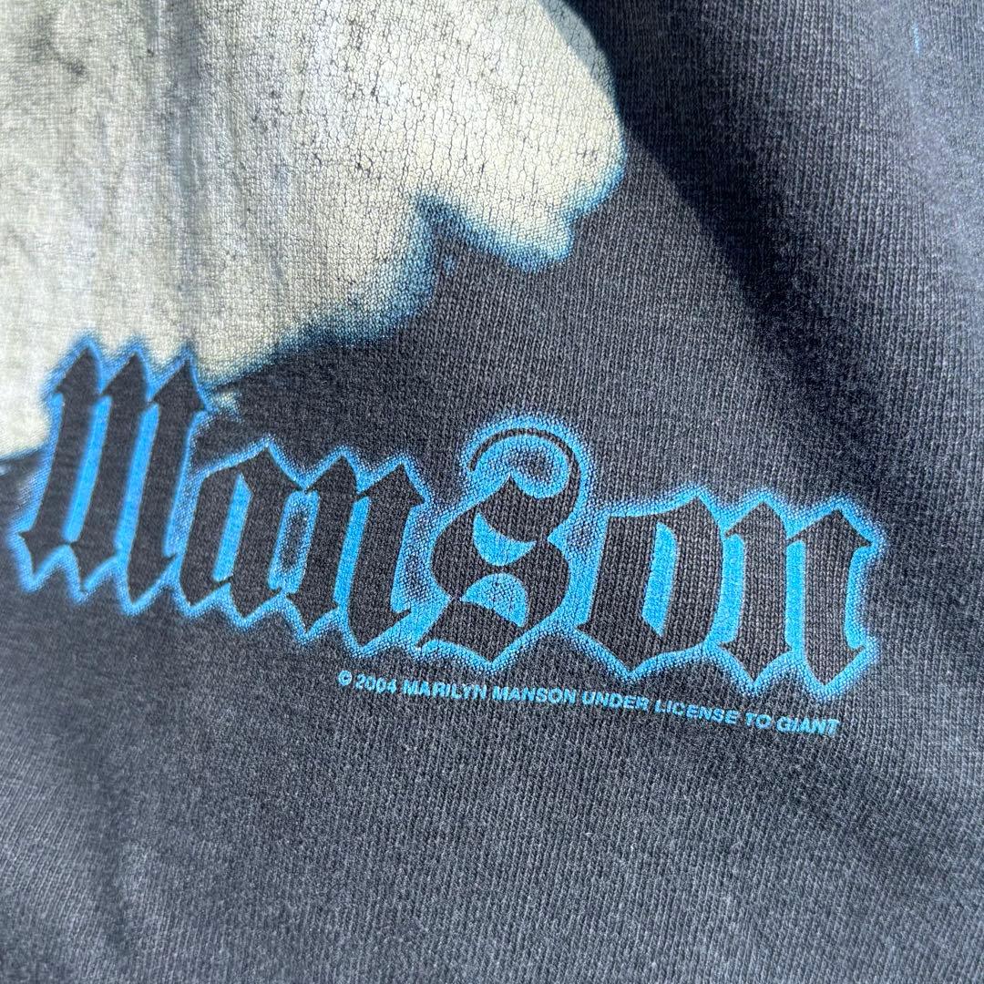 【00s】MARILYN MANSON vintage tシャツ giant