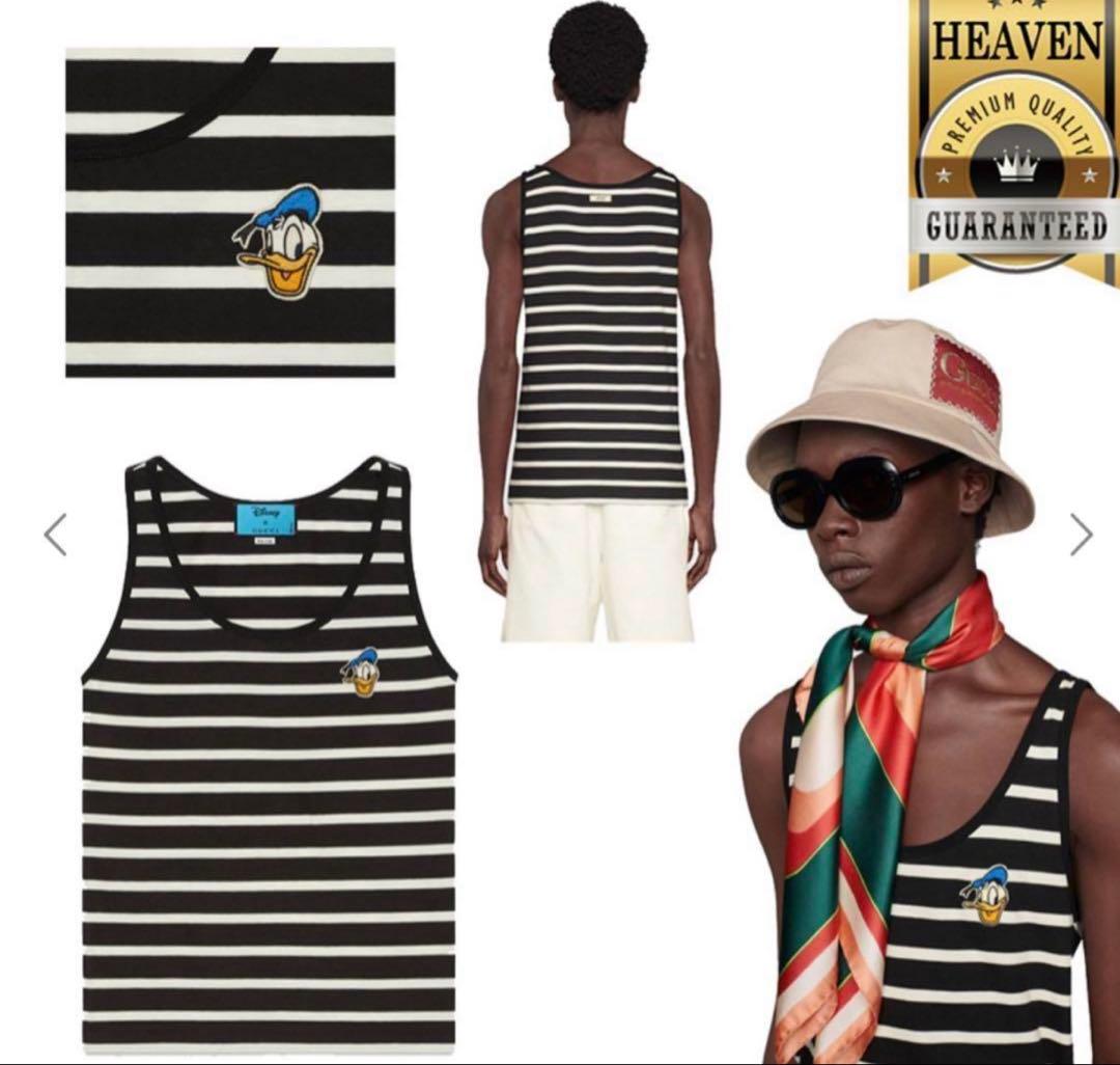 トップス DISNEY X GUCCI DONALD TANK TOP