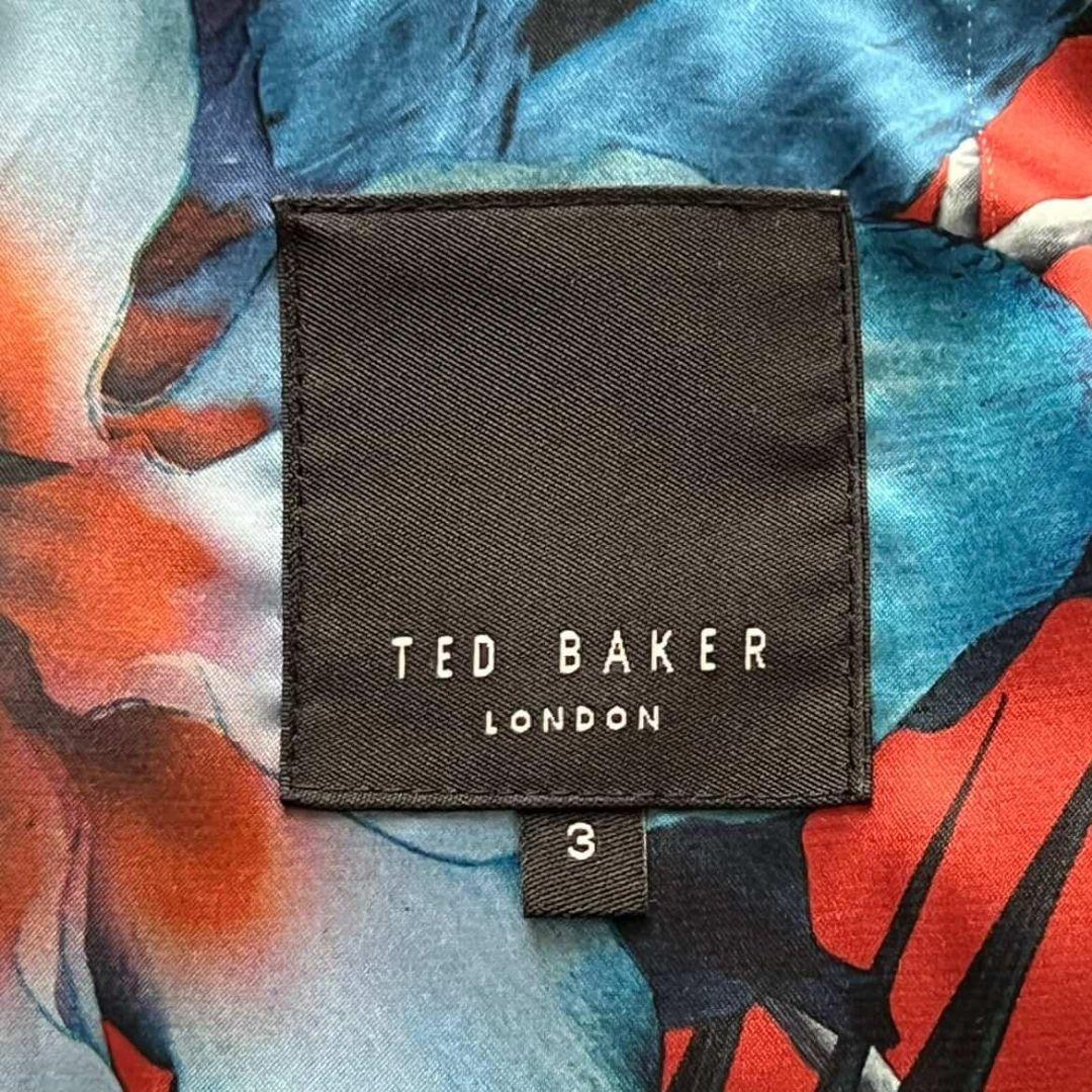 ✨️一点物✨️TED BAKER ジャケット ブルゾン 短丈 花柄 総柄 3