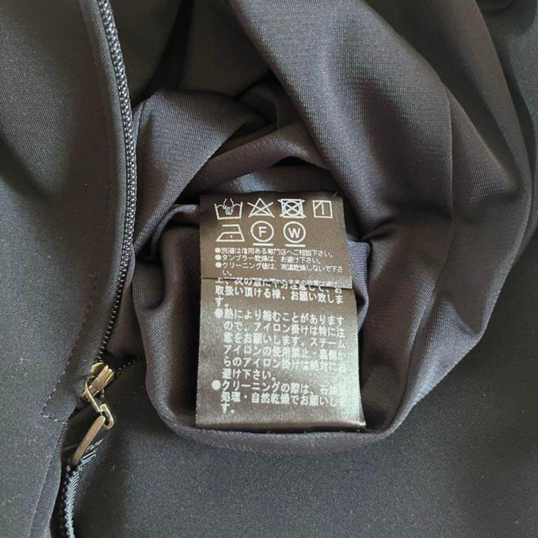 【極美品】FOXEYNEWYORK バックリボンワンピース濃紺ネイビー40お受験