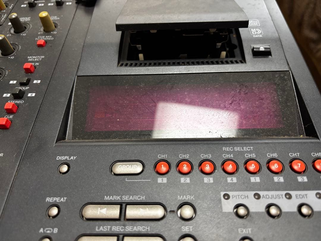 配信機器・PA機器・レコーディング機器 YAMAHA - MD8 (8tr/MD-Data Disc Recorder)