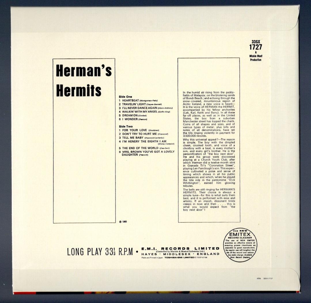 紙ジャケ・廃盤【4CD】ハーマンズ・ハーミッツ コンプリート・コレクション