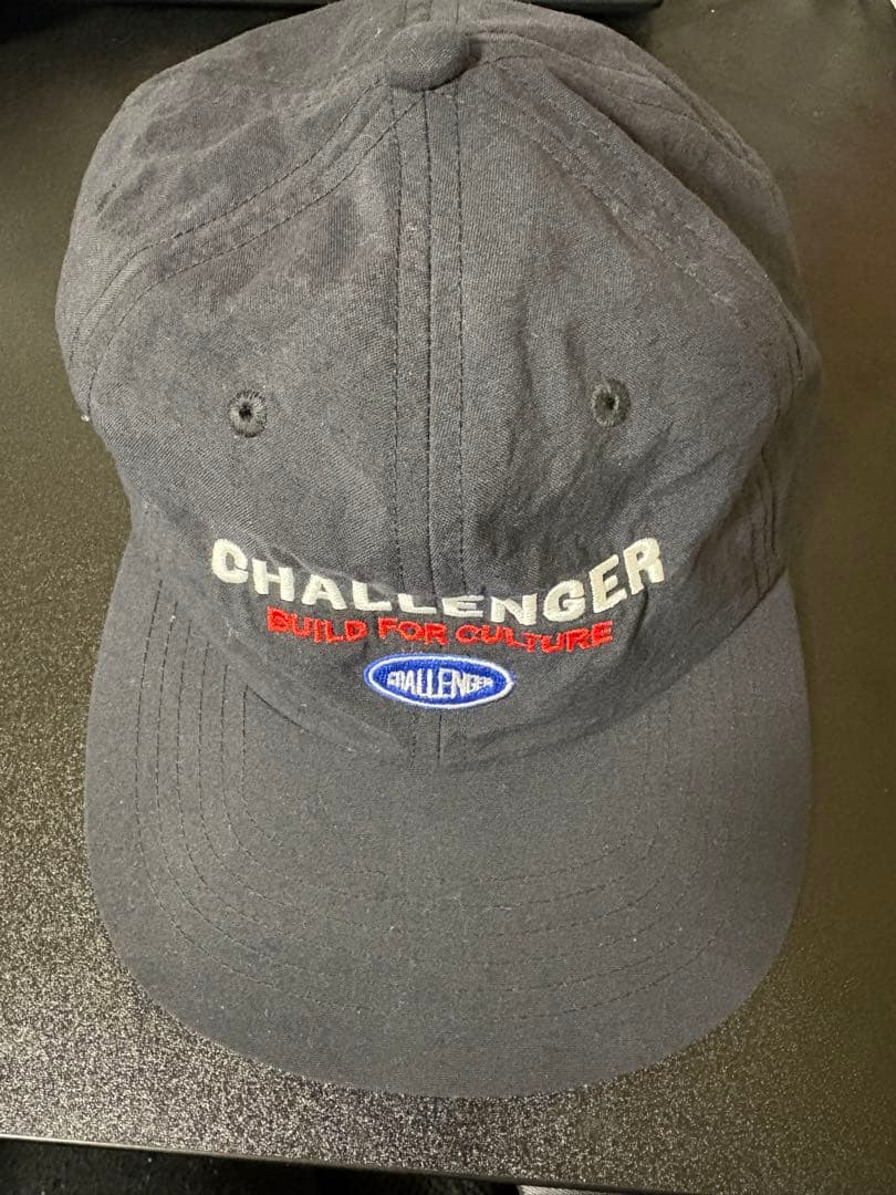 CHALLENGER SAILOR LOGO CAP （BLACK）　美品