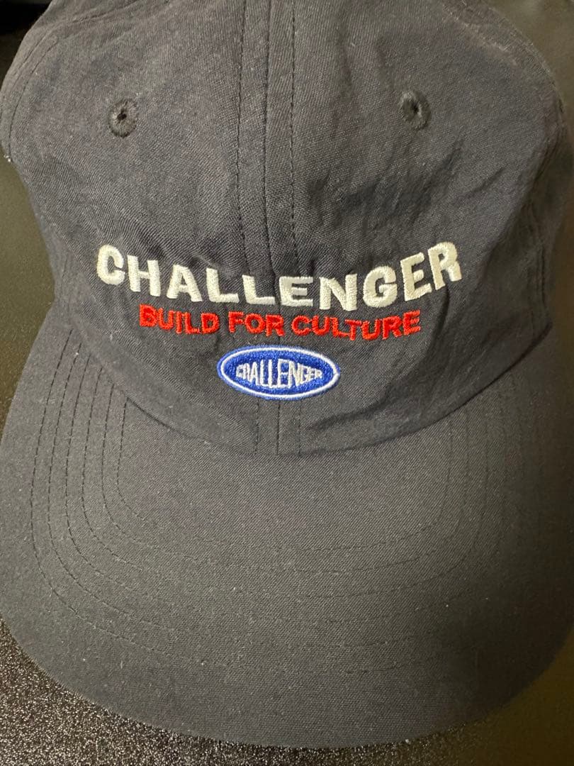 CHALLENGER SAILOR LOGO CAP （BLACK）　美品
