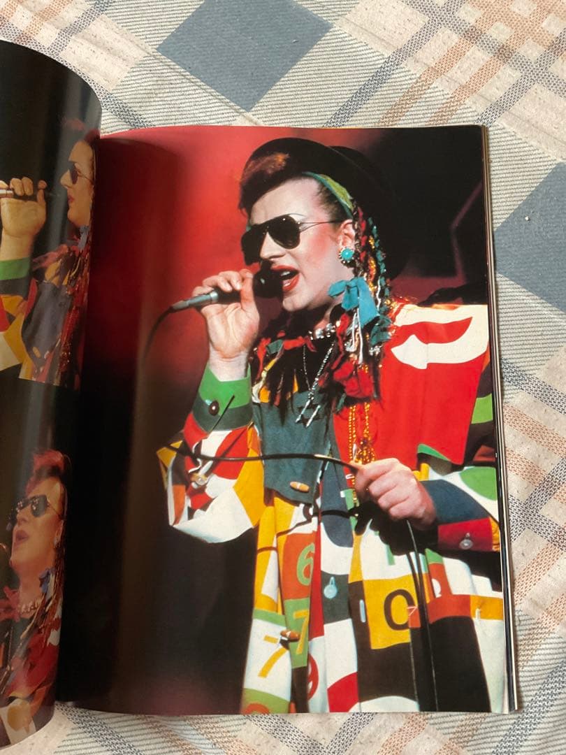 1984年 BOY E・CULTURE CLUB（ボーイ・ジョージ）。
