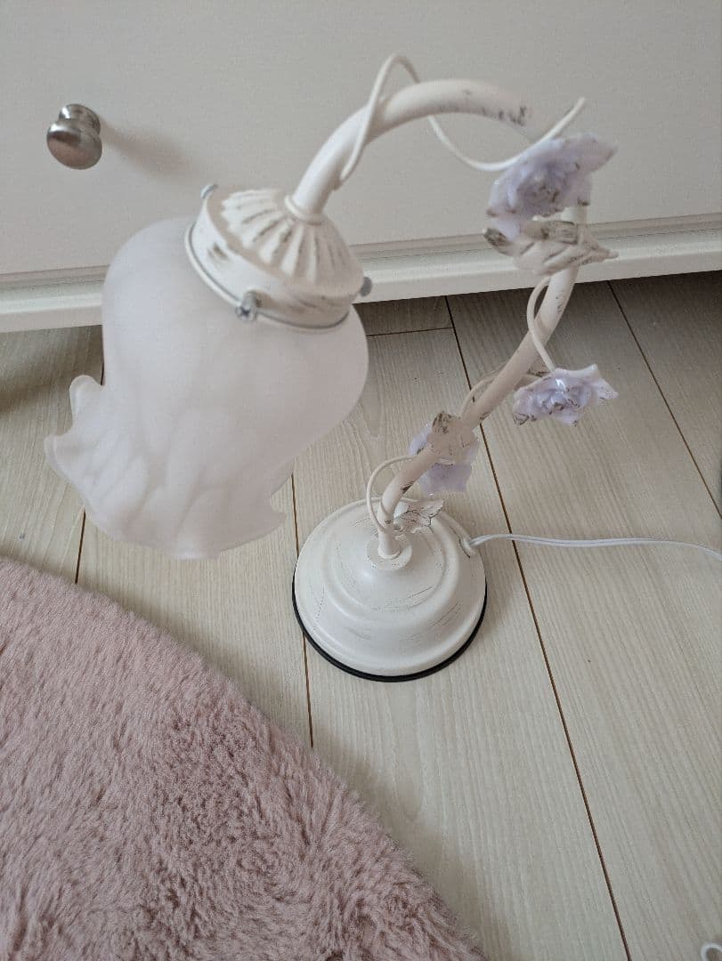 【美品】フラワースタンドライト(ロマンティックプリンセス)