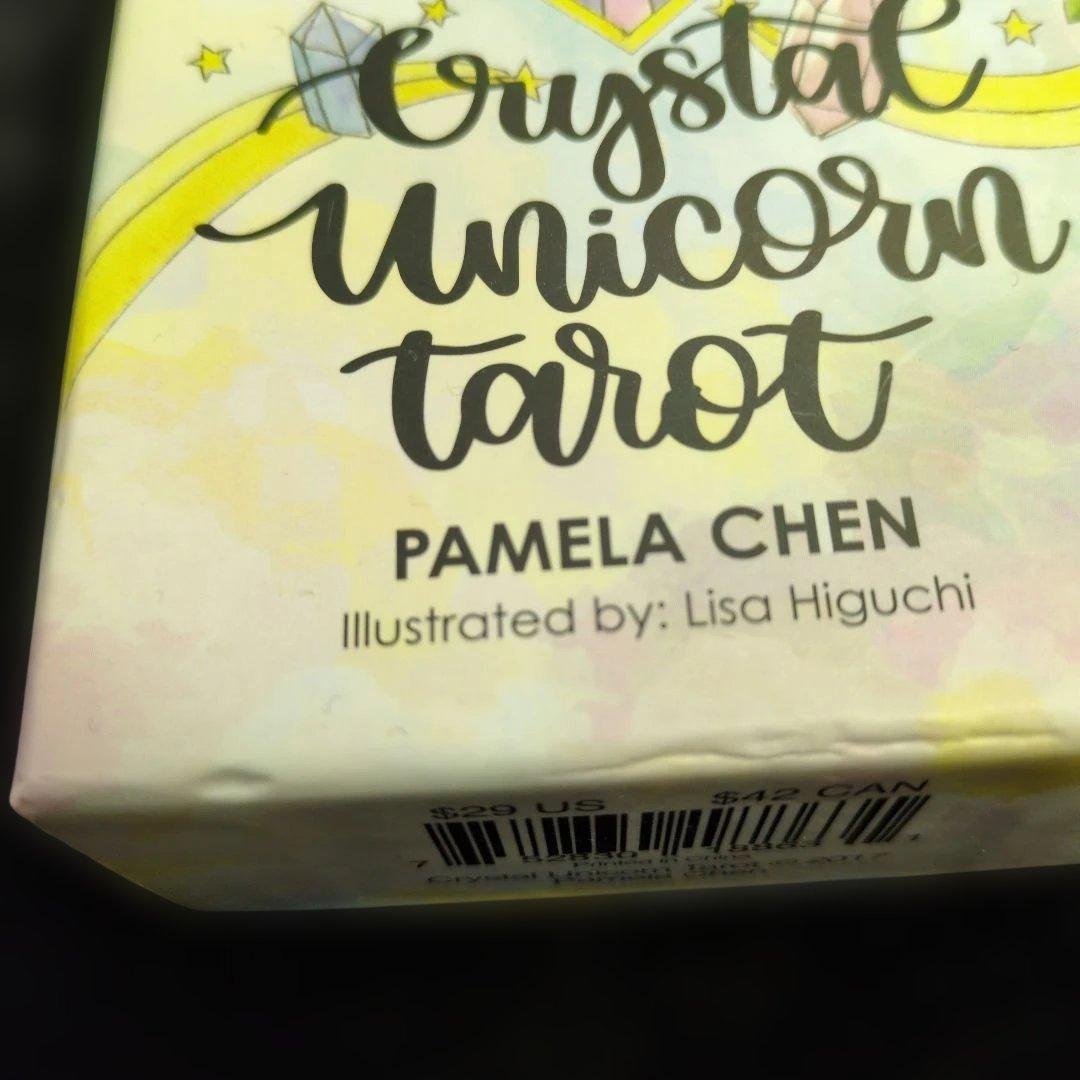 chrystal unicorn tarot 英語版解説書付き・正規品
