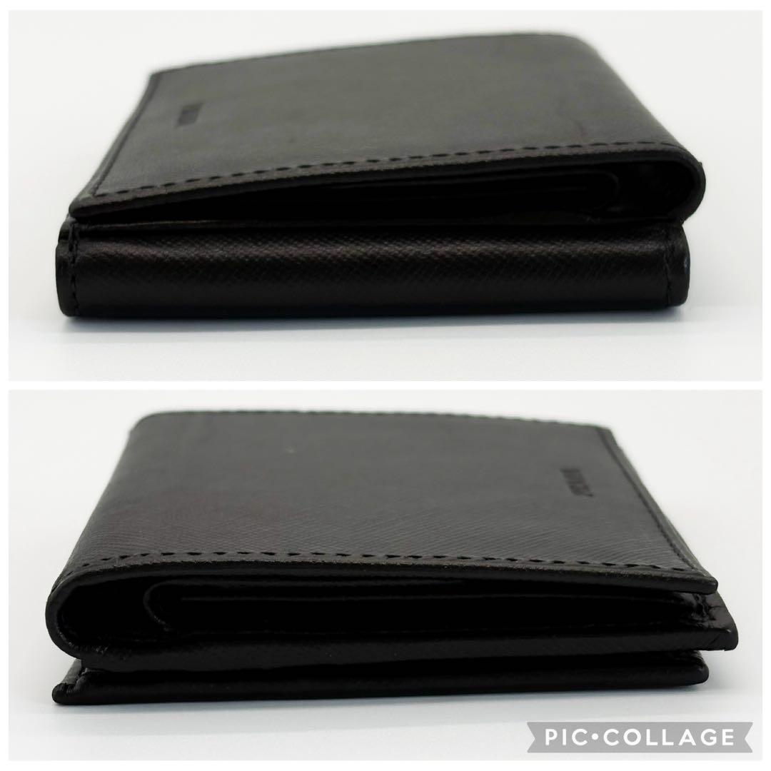 ♡未使用♡ PRADA プラダ サフィアーノレザー 二つ折り 財布