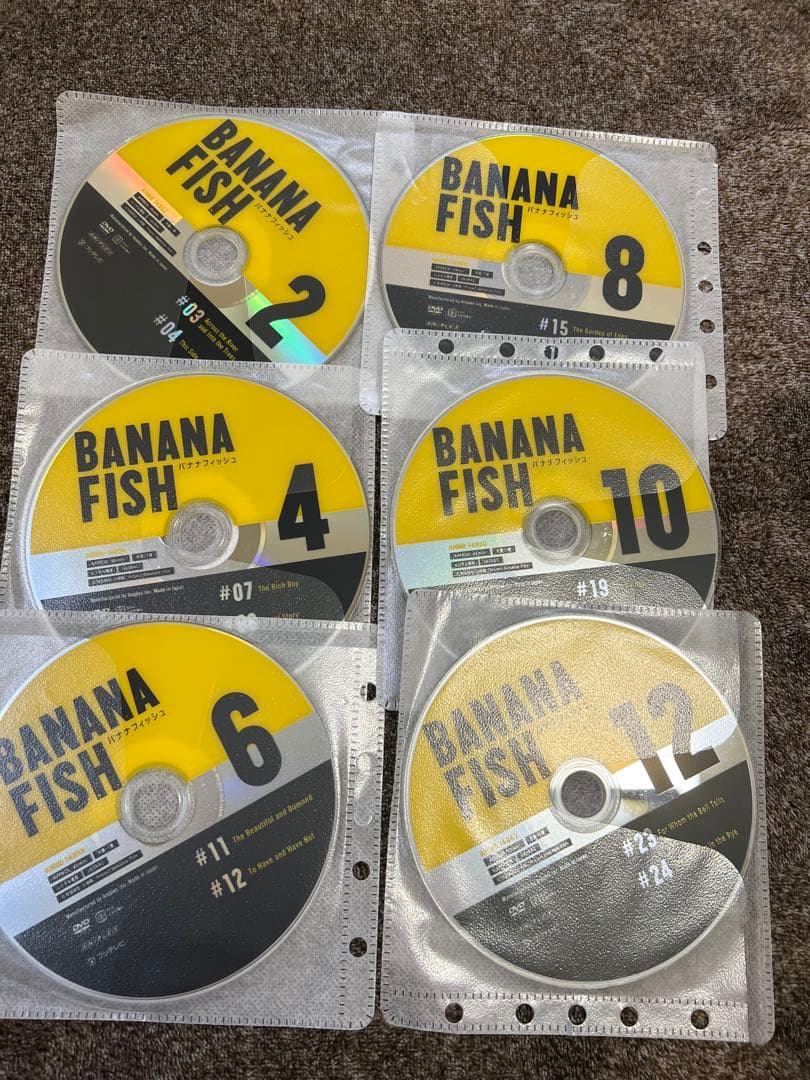 バナナフィッシュ DVD 全巻セット BANANA FISH レアなオマケ付き
