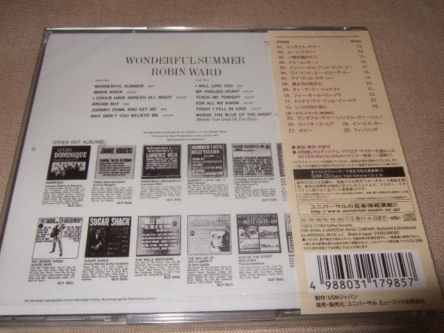 ROBIN WARD,新品未開封,ロビン・ワード,アニタ・カー,ポップ,CD