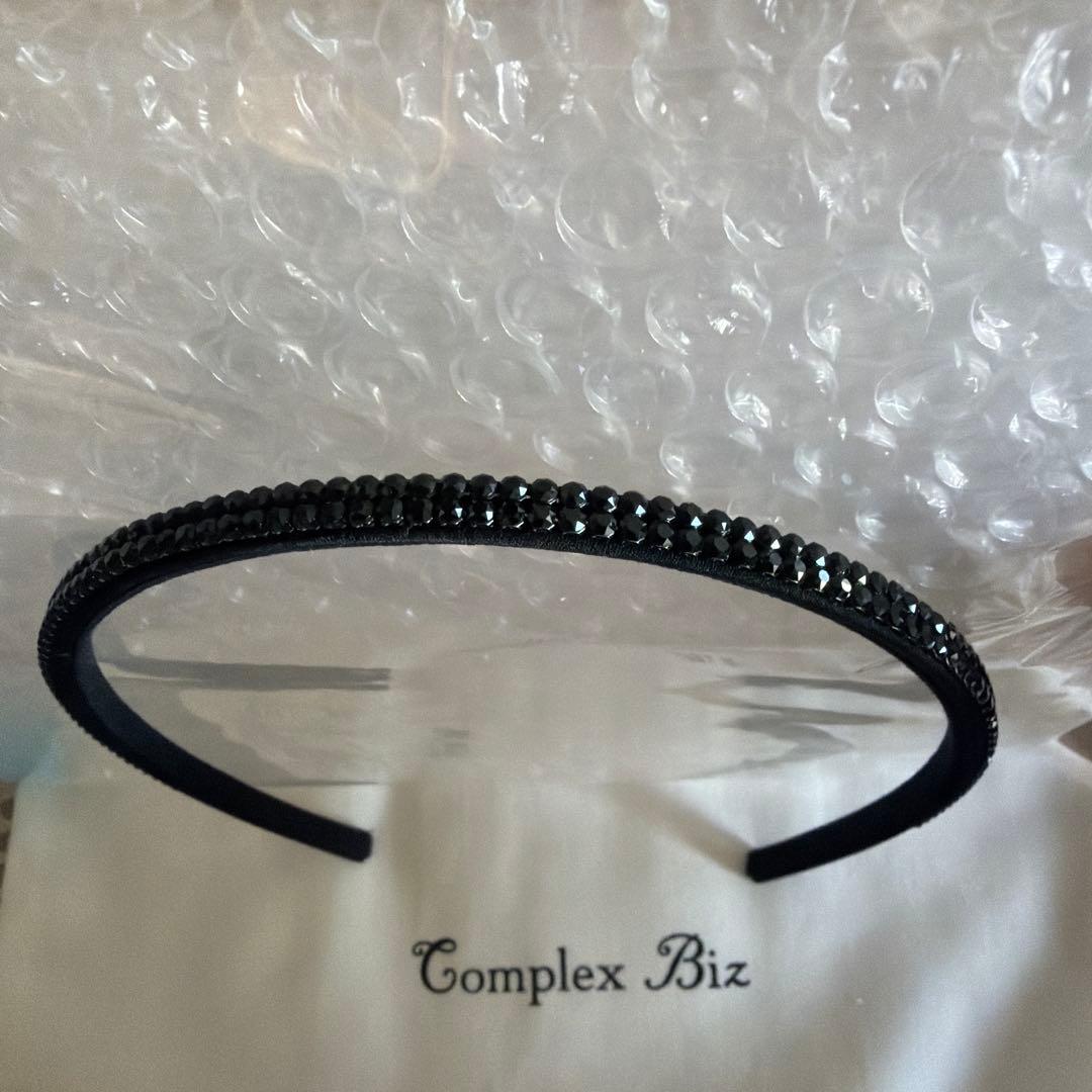Complex Biz クリスタルメッシュヘアバンド