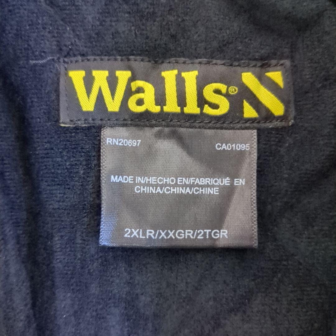 Walls ワークジャケット アクティブジャケット 黒 2XL