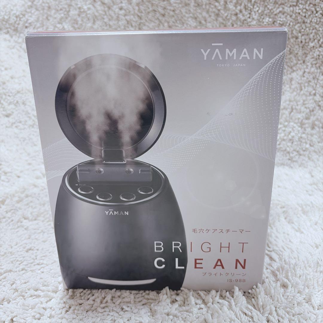 極美品✨ヤーマン ブライトクリーン YJSA0B 毛穴ケアスチーマー 美顔器 黒