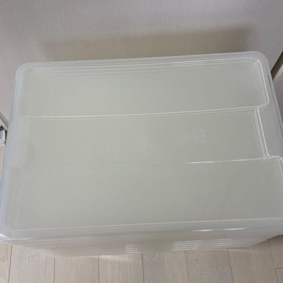 IKEA SAMLA サムラ ボックス45L 8個セット　蓋つき