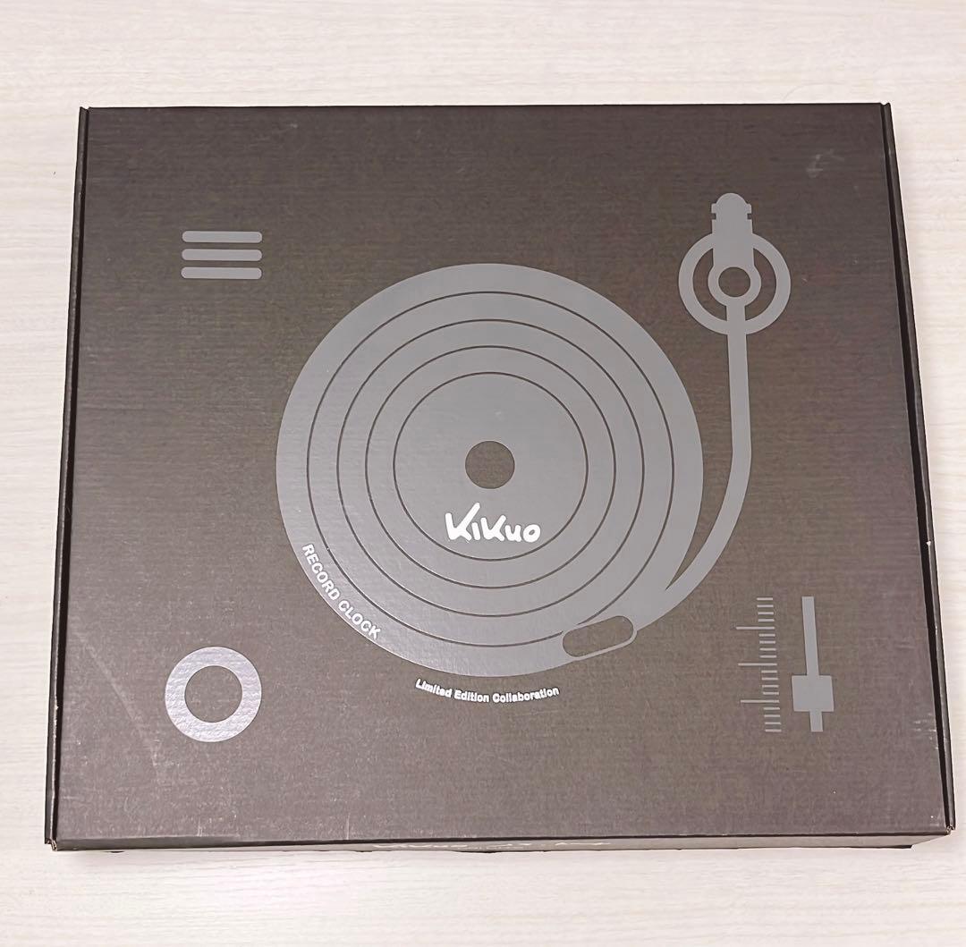 きくお KIKUO レコードクロック 限定版