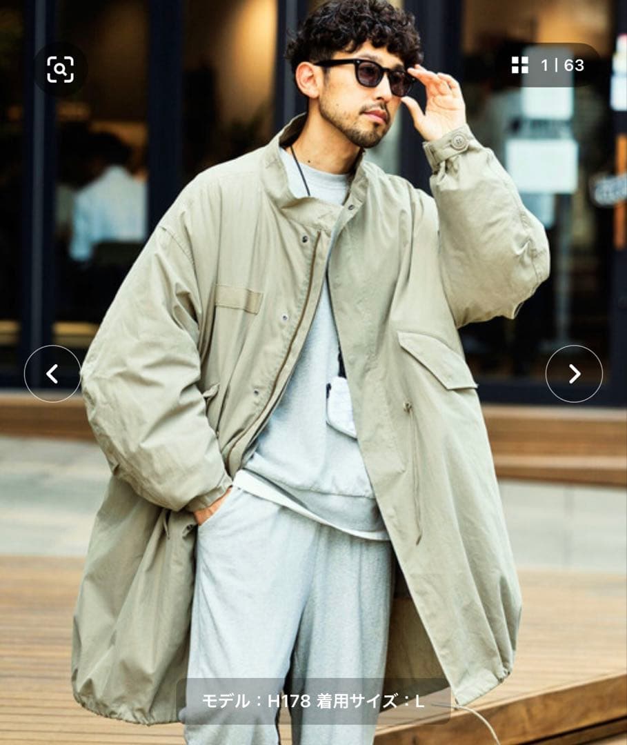 M65 LINER SET/モッズコート 25AW