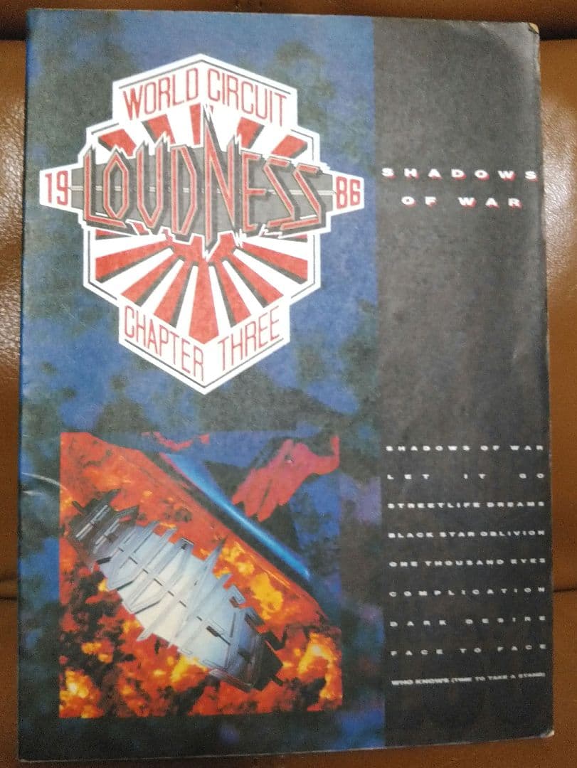 スコア◎LOUDNESS/SHADOWS OF WAR　SCORE HOUSE