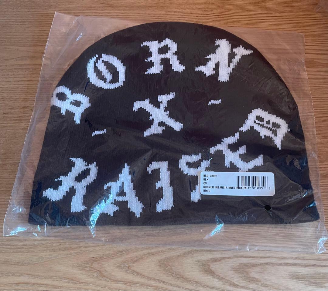 bornxraised ビーニー ニット帽 ブラック