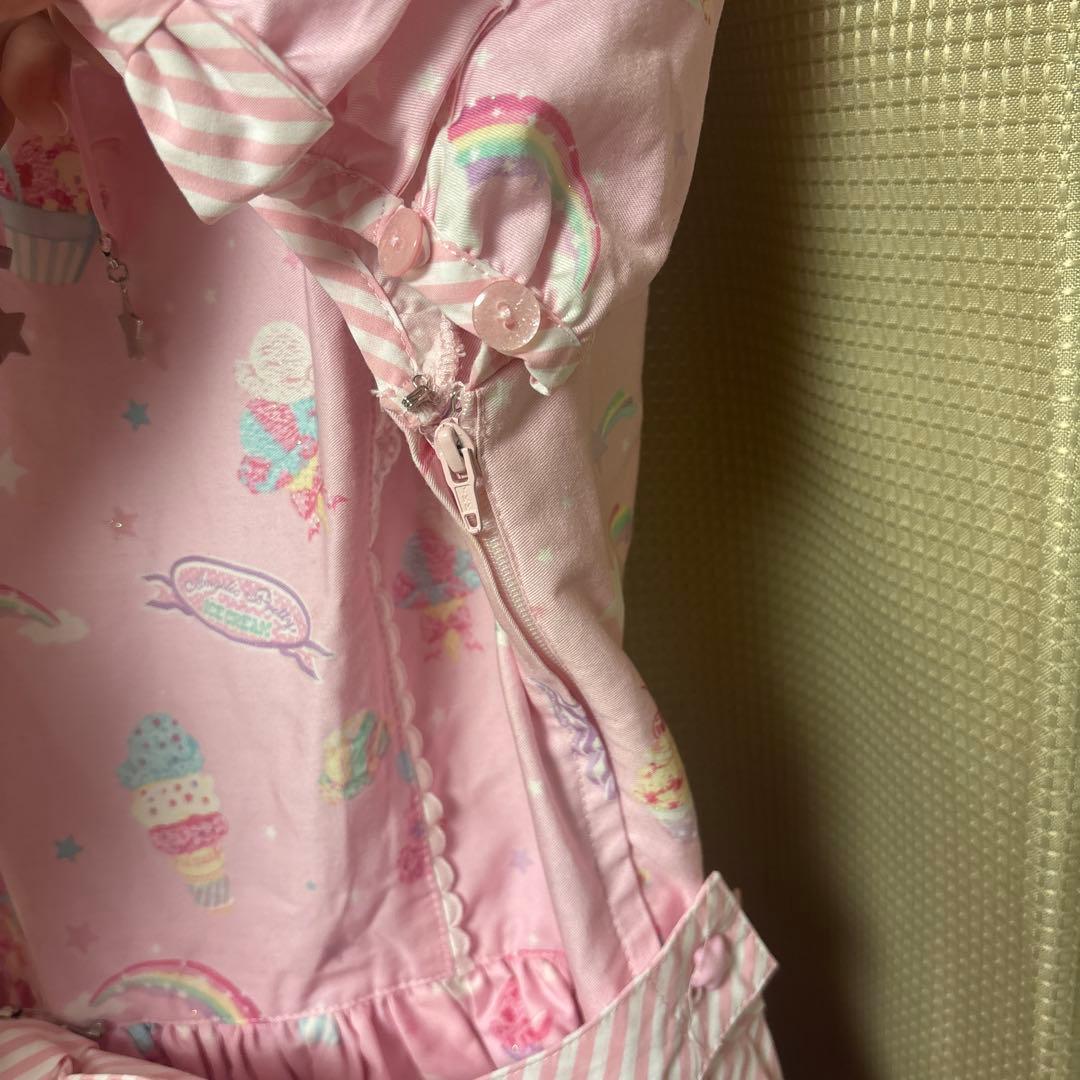 レア angelic pretty ミルキープラネット ワンピ ピンク