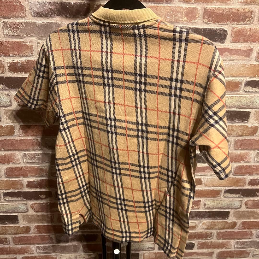 Burberry's チェック柄 半袖ポロシャツ