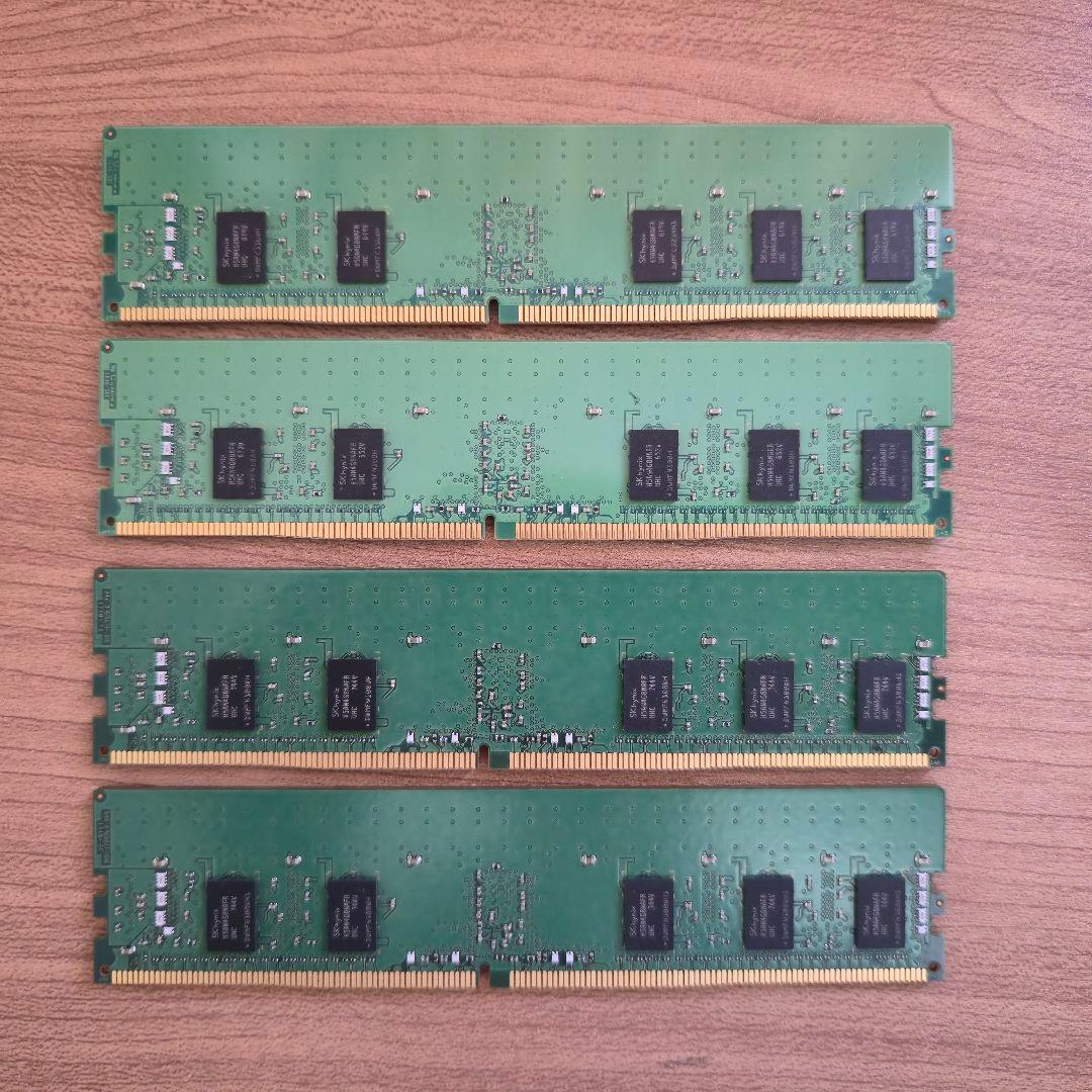 DDR4 4G×4 計16GB ECC Registered SK hynix