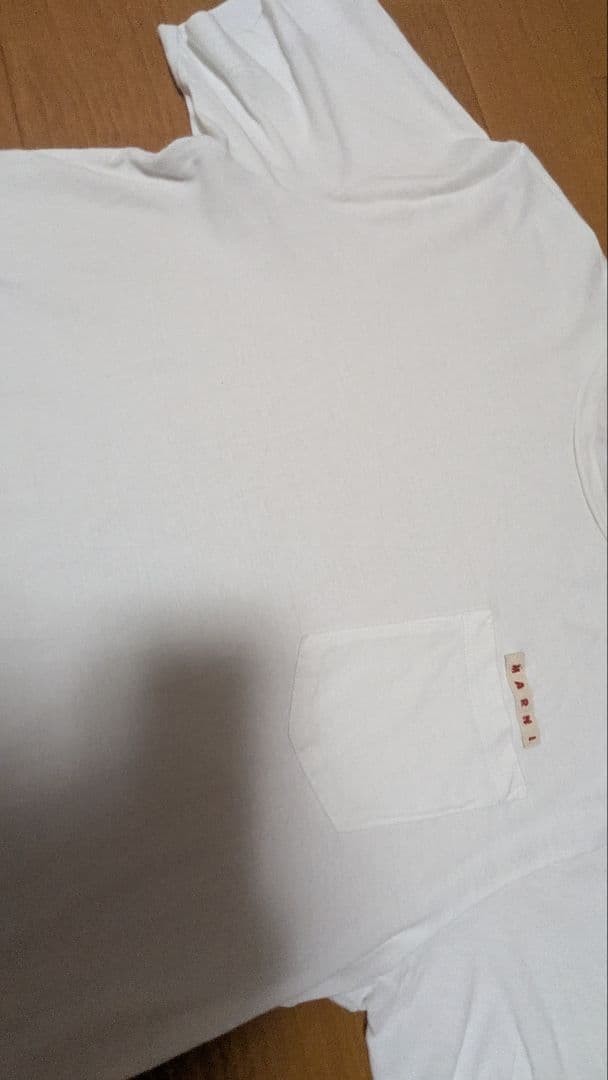 MARNI ポケット付きTシャツ ホワイト　値下げ可