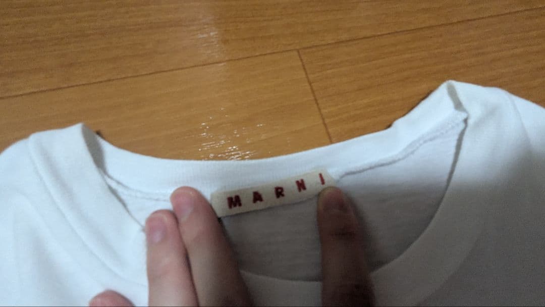 MARNI ポケット付きTシャツ ホワイト　値下げ可