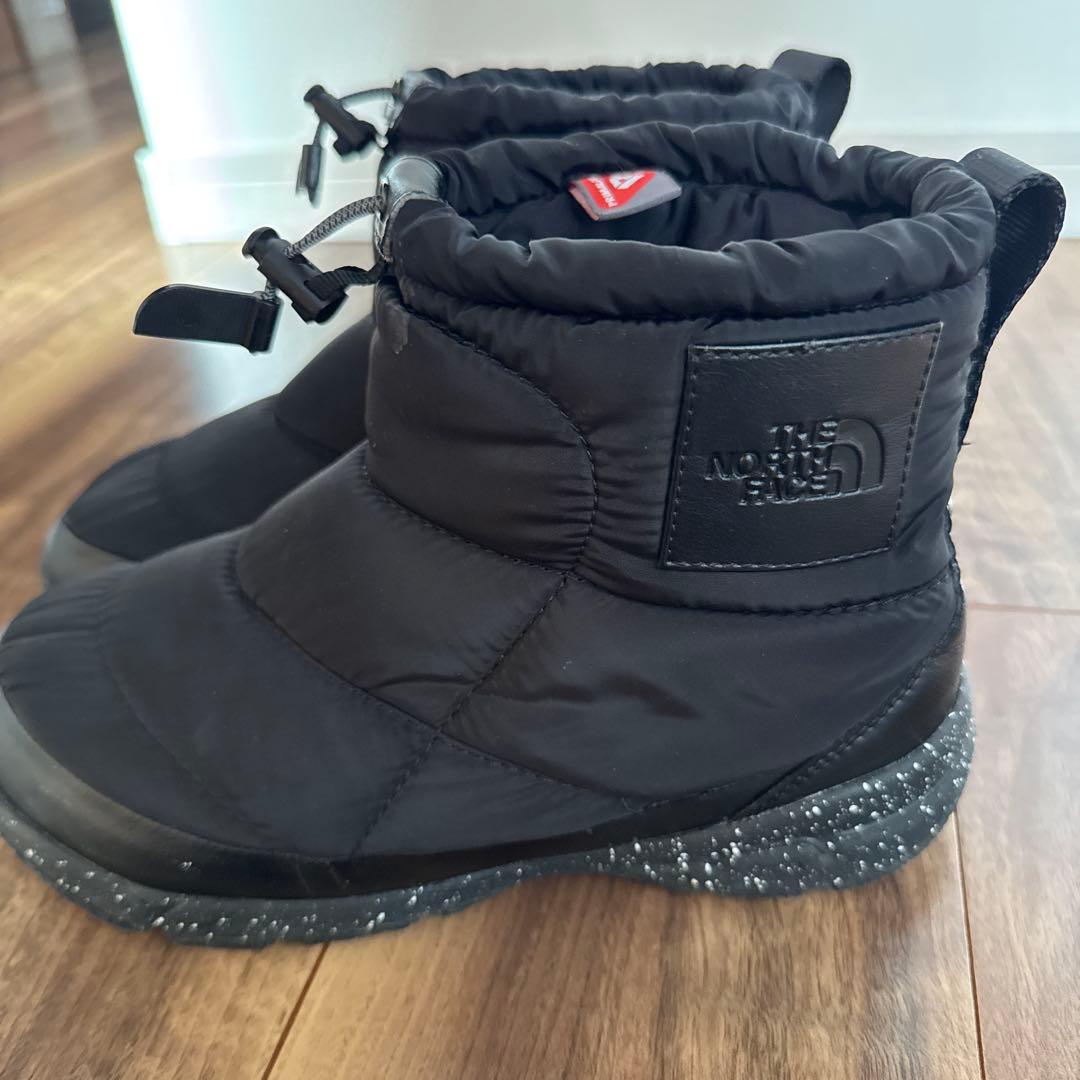 【美品限定モデル】THE NORTH FACE×emmiコラボブーツ ブラック